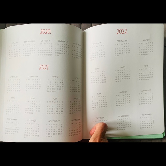 NEW Rae Dunn 2021 Monthly Planner - Picture 2 of 5